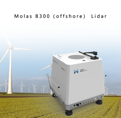 Molas B300 Offshore Doppler Wind Lidar ช่วงอุณหภูมิในการทำงาน -40 ℃ ~ 50 ℃
