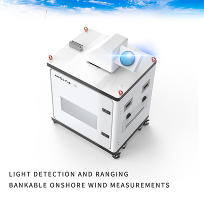 การตรวจจับแสงและการวัดลม Lidar ที่หลากหลาย Bankable Onshore 3d