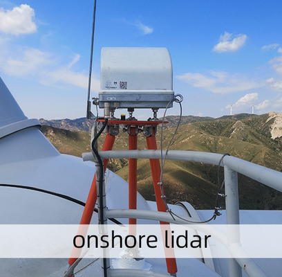 Nl400 4 Beams 400m Wind Iris Lidar 0.1m/S 0.5° การเช่าความแม่นยำ