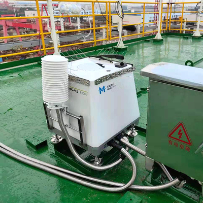 ระยะทิศทาง Nind 0-360° ลีดาร์ลมทะเลที่ใช้พลังงาน 100-230VAC ประเภทความปลอดภัยตา 1M EN 60825-1