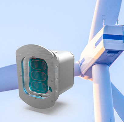 ซื้อ การตรวจสอบตามเวลาจริง การวัดลม การกวาดล้างปลายใบมีด Lidar online manufacture