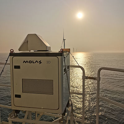 คุณภาพ  Pitch Angular Velocity Azimuth Running Wind Speed Lidar OEM โรงงาน