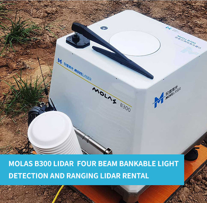 Molas B300 Four Beam Lidar การตรวจจับและการวัดแสงแบบ Bankable