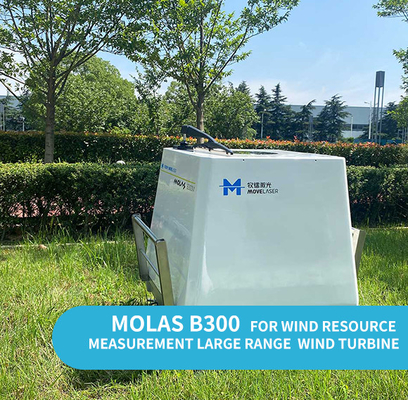 กังหันลม Lidar ขนาดใหญ่ Molas B300 สำหรับการวัดทรัพยากรลม