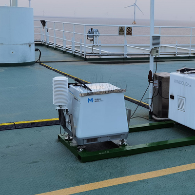 ความถี่ในการสุ่มตัวอย่าง Doppler Wind Lidar บนบก 1hz Molas B300m