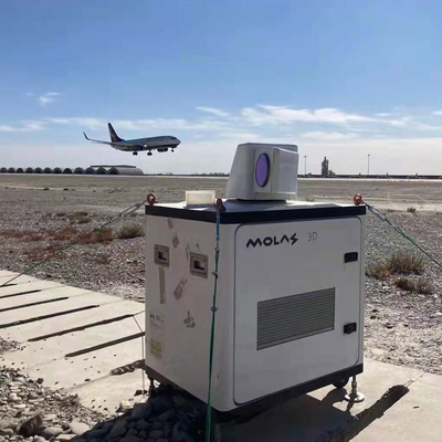 เช่า Lidar ความเร็วลมบนบก 75m Molas 3D