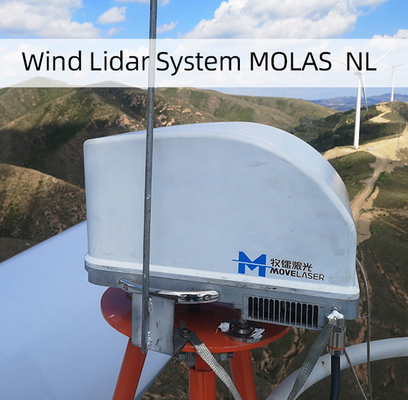 10 ส่วน 4 Hz อัตราการสุ่มตัวอย่าง Wind Lidar การวัดที่แม่นยำ 50 ม. ถึง 200 ม.