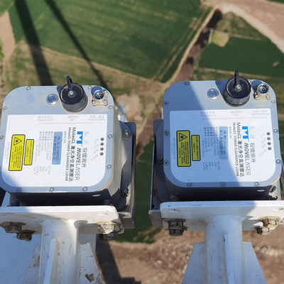 IP65 Modbus RTU เสาวัดลม 60W ลมนอกชายฝั่ง ลิดาร์