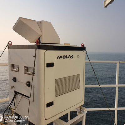 เลเซอร์ 360 GPS Beidou Timing ลม Profiler Radar Measures ลม